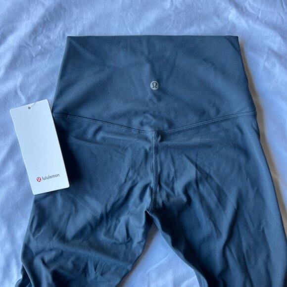 New Lululemon Align Pant 25" Iron Blue Size 4 - Picture 7 of 7